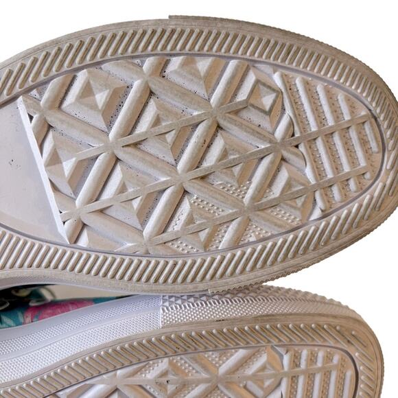 RAAD Shop Flamingo Print Lace Up High tops Sneakers Women Size 9 - Picture 12 of 13